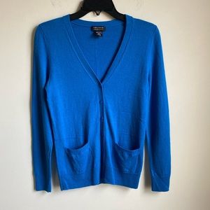 Lord And Taylor 100% Extra Fine Merino Wool Women’s Cardigan Small
